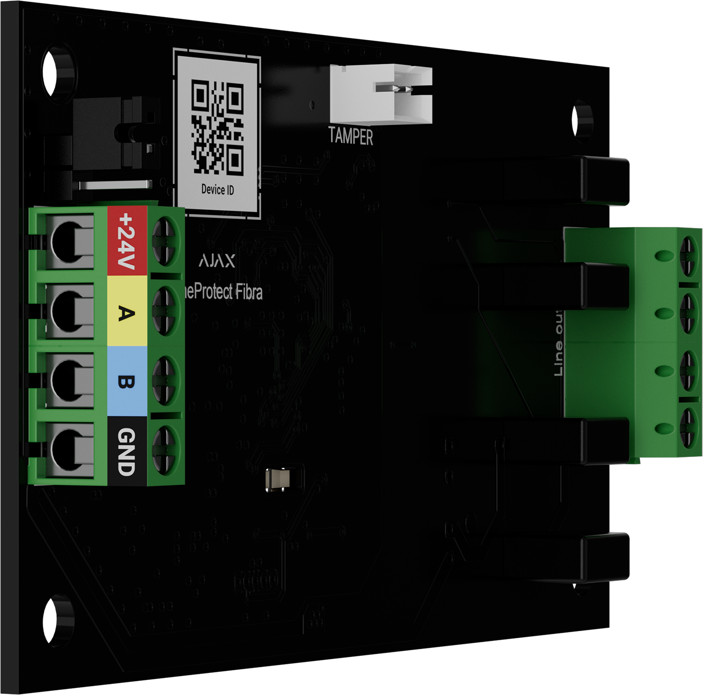 Ajax LineProtect Fibra oikosulku-/sabotaasisuoja, G3